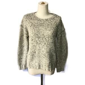 J.Crew XS oversized beige marled yarn sweater